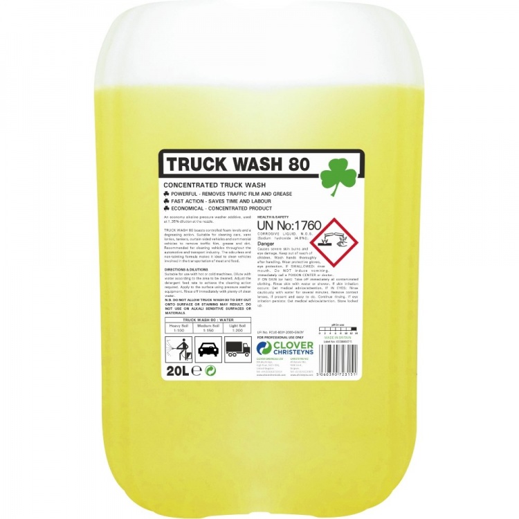Clover Chemicals Truck Wash 80 TFR (307)